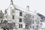 Original almshouse building St John's Priory 1978
